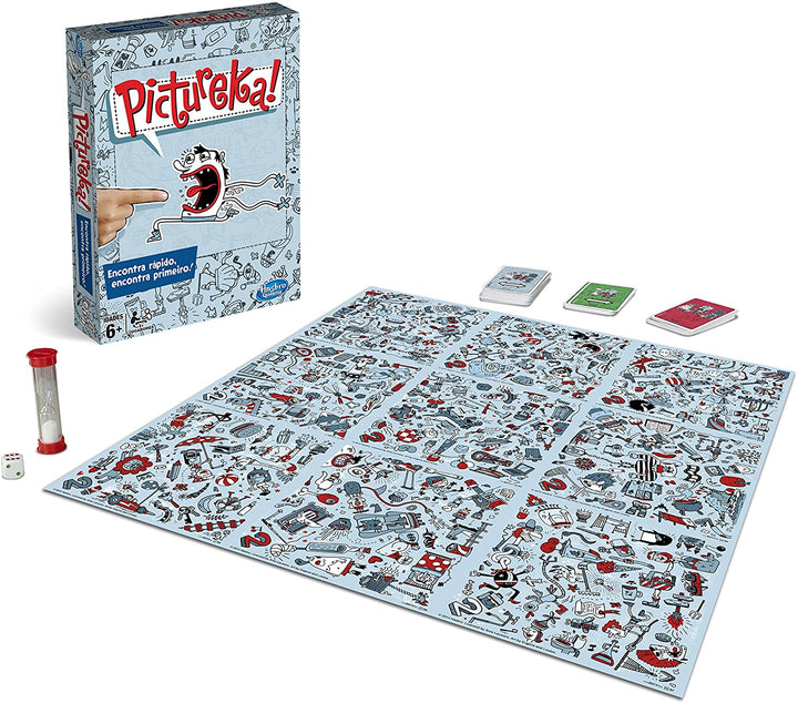 Hasbro Gaming Pictureka, Brettspiel Spanische Version Sin talla grau