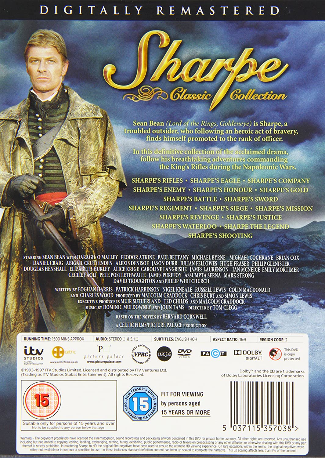 Sharpe: Klassieke collectie [DVD]
