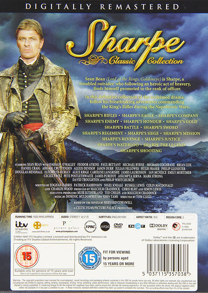 Sharpe: Klassieke collectie [DVD]
