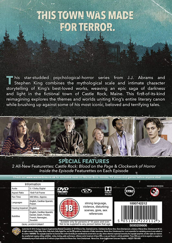 Castlerock: Staffel 1 – Mystery [DVD]