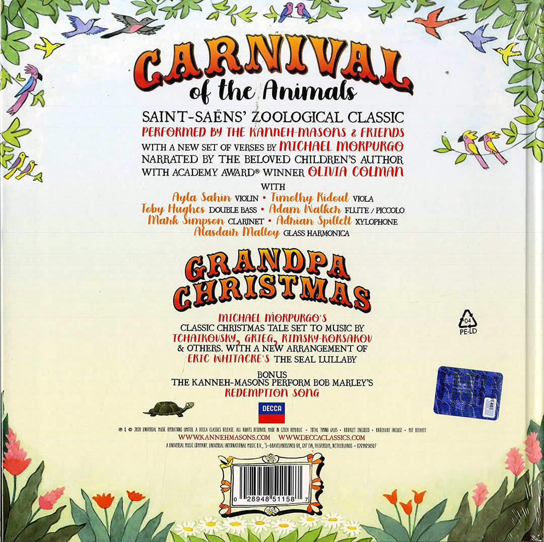 The Kanneh-Masons Michael Morpurgo Olivia Colman – Karneval mit gebundenem Buch] – [Audio-CD]