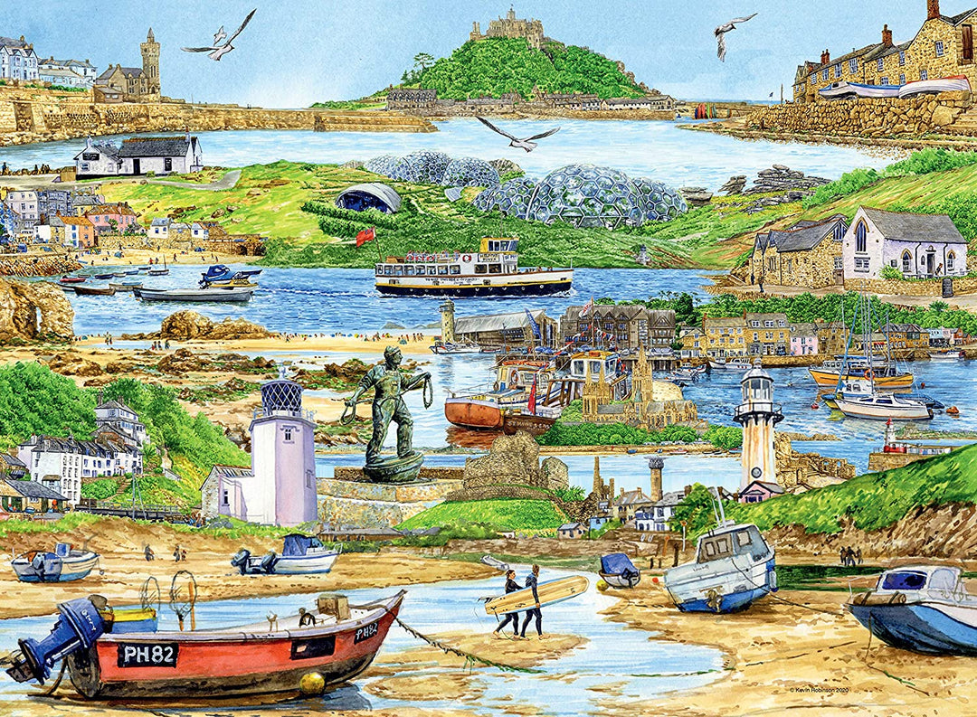 Ravensburger 16574 Flucht nach Cornwall 500-tlg