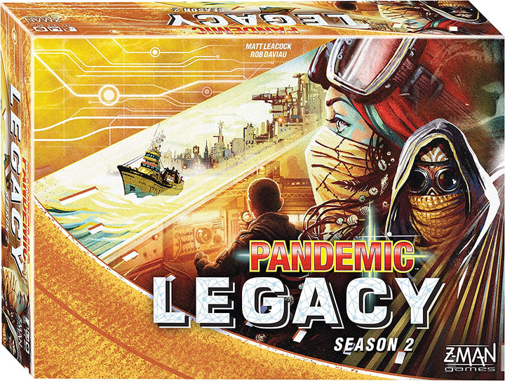 Z-Man-Spiele | Pandemic Legacy Staffel 2 Yellow Edition | Brettspiel | Ab 13 Jahren