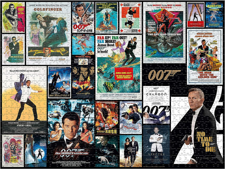 James-Bond-Puzzle-Schauspieler-Debüt, 1000-teiliges Puzzlespiel