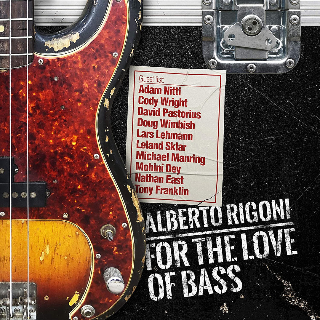 Alberto Rigoni – For The Love Of Bass [Audio CD]