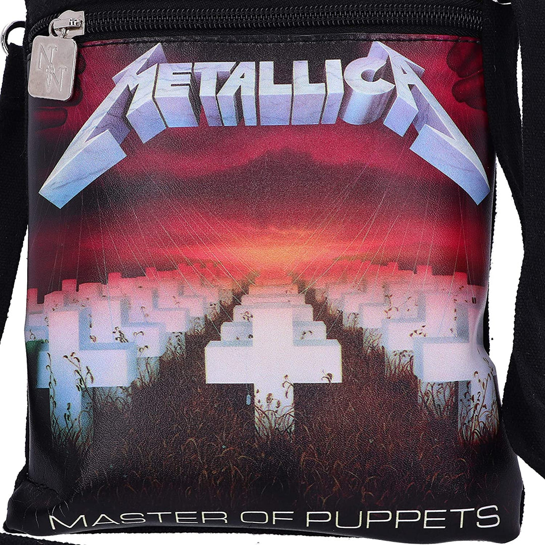 Nemesis Now Officially Licensed Metallica Master of Puppets Shoulder Bag, Metal,
