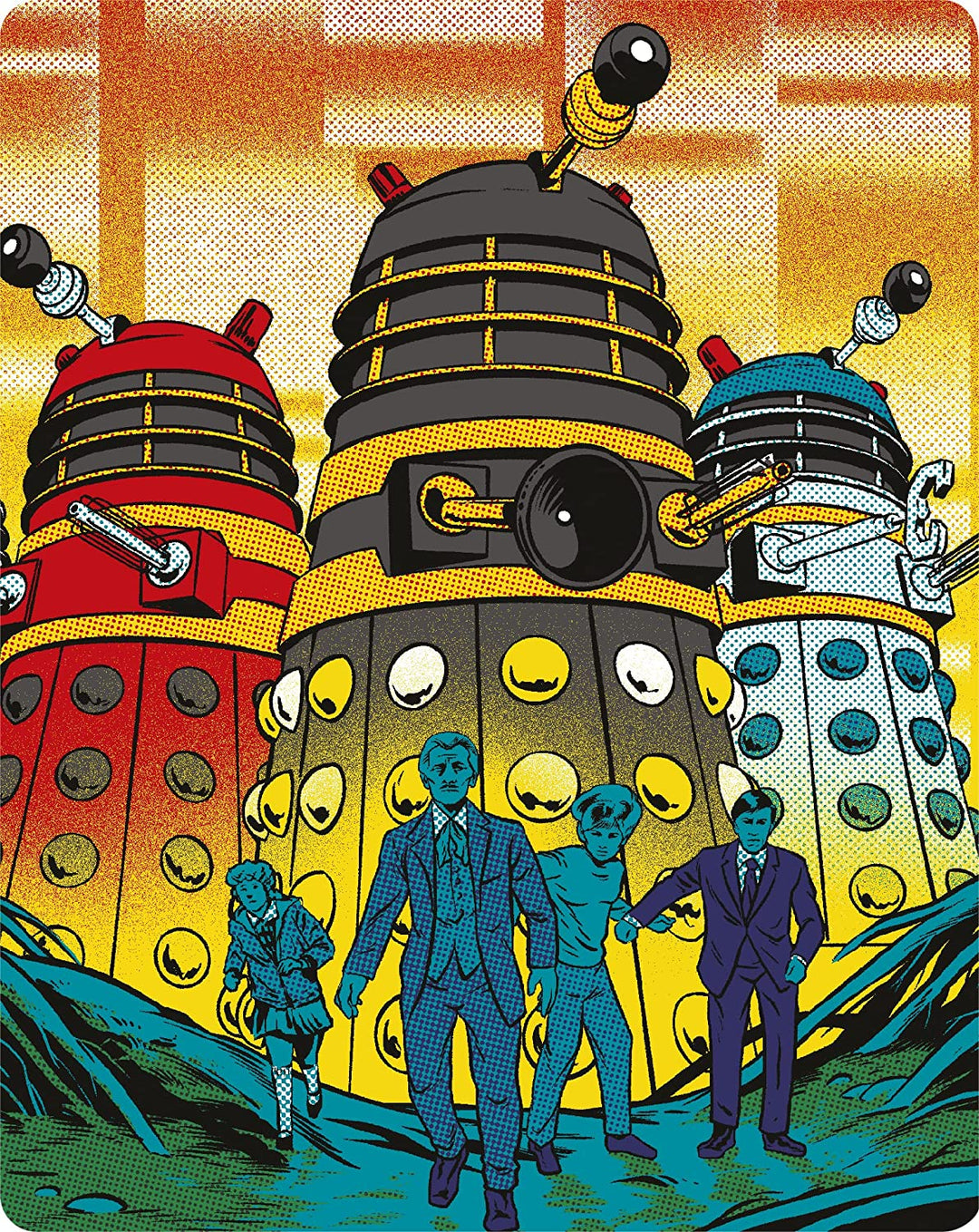 Dr. Who und die Daleks Steelbook [Region A &amp; B &amp; C] [Blu-ray]