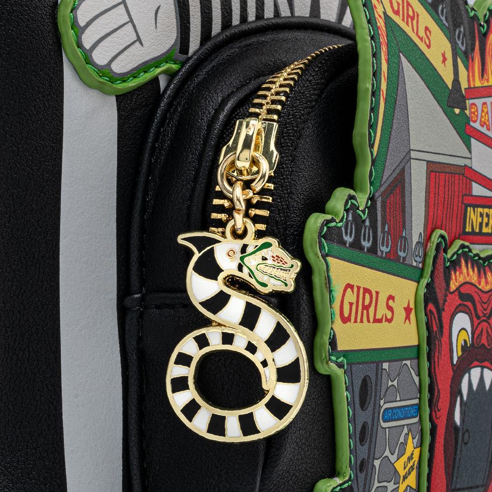 Loungefly Beetlejuice Dantes Inferno Mini Backpack