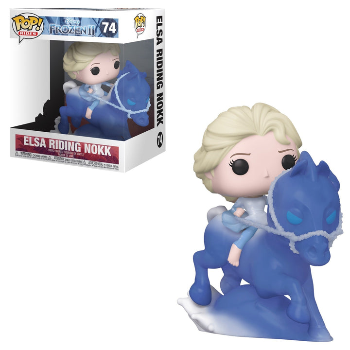 Disney Elsa Chevauchant Nokk Funko 46586 Pop ! Vinyle n°74