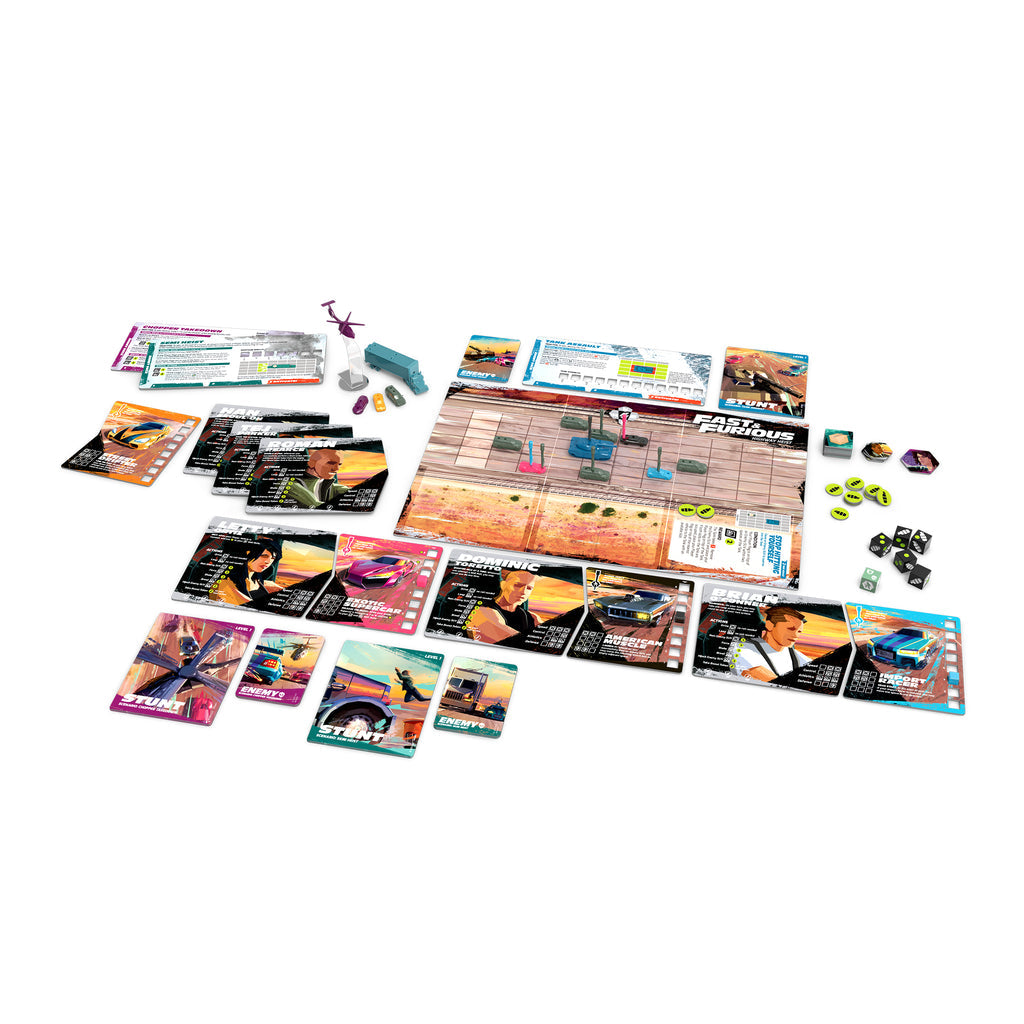Funko Fast & Furious: Highway Heist Cooperative Strategy Board Game 3