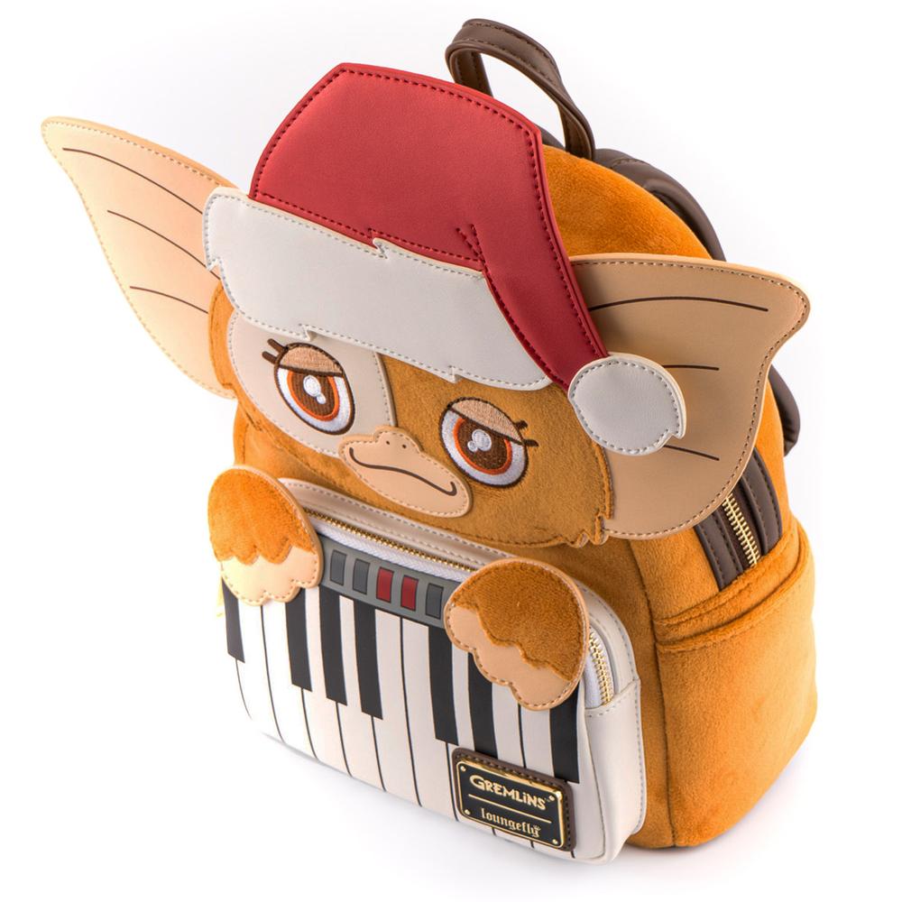 Loungefly Gremlins Gizmo Holiday Cosplay mit abnehmbarem Hut, Mini-Rucksack