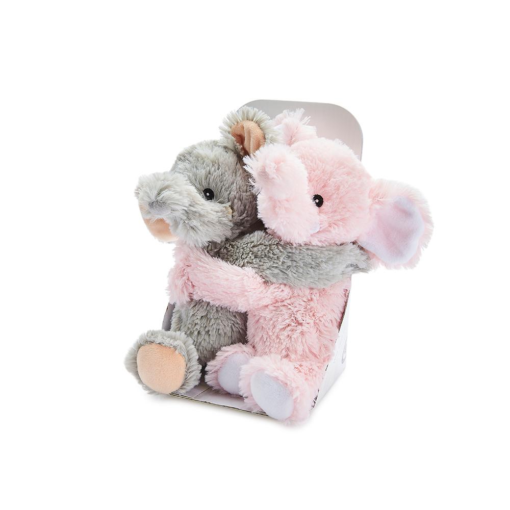 Warmies 9'' Warm Hugs Elephants - Fully Heatable Soft Toy Scented with French Lavender