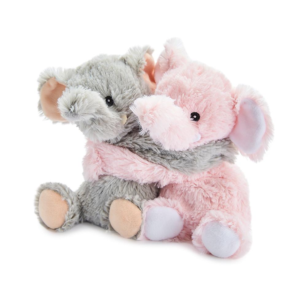 Warmies 9'' Warm Hugs Elephants - Fully Heatable Soft Toy Scented with French Lavender