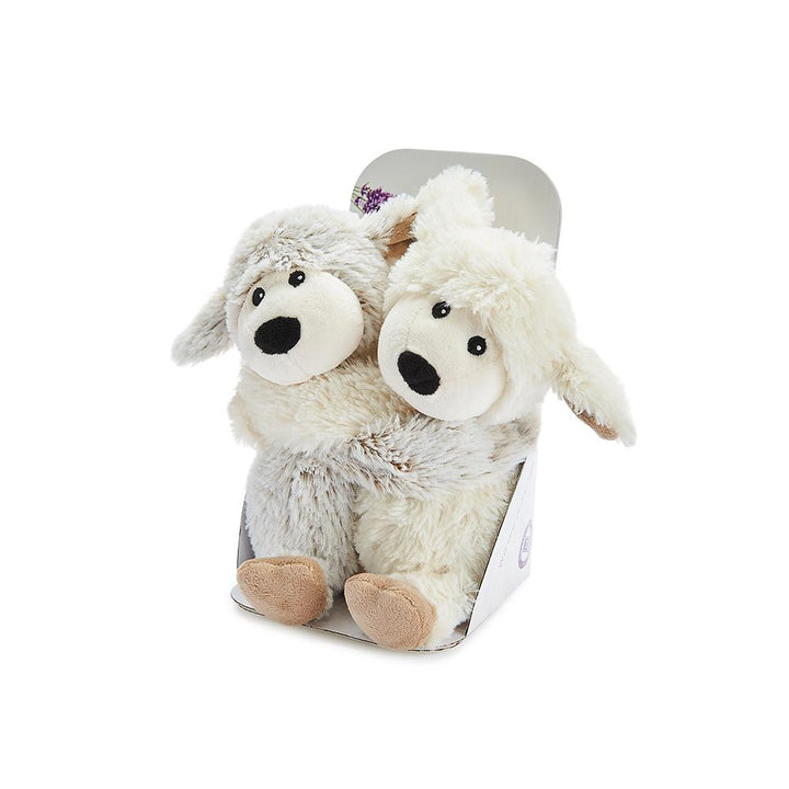 Warmies 9'' Warm Hugs Sheep – vollständig erwärmbares Stofftier mit französischem Lavendelduft