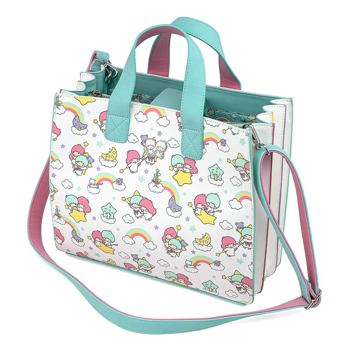 Loungefly Sanrio Twin Stars Regenbogen-Handtasche