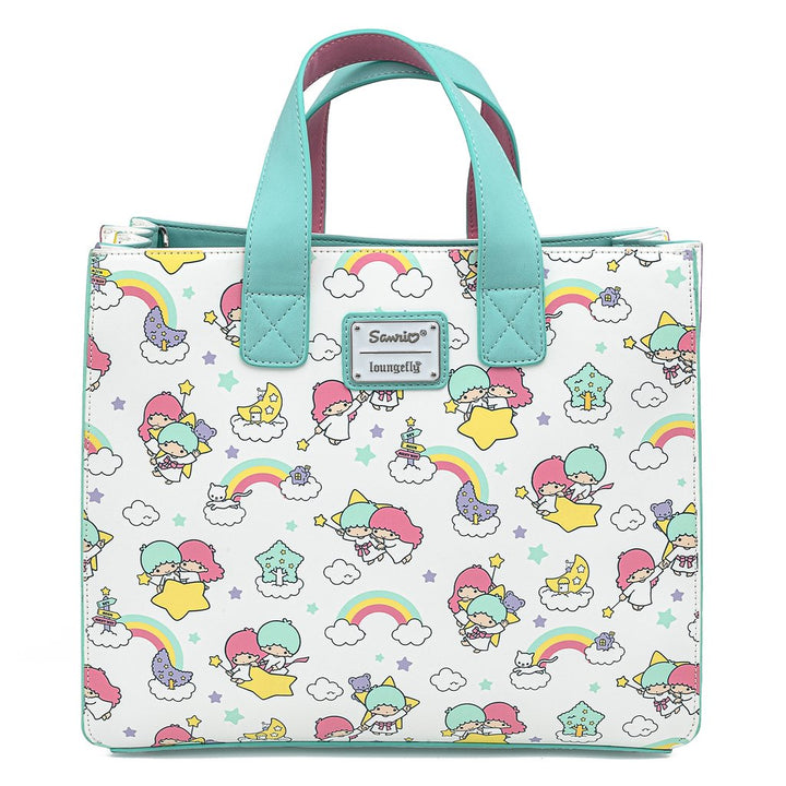 Loungefly Sanrio Twin Stars Regenbogen-Handtasche