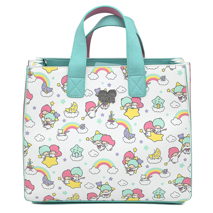 Loungefly Sanrio Twin Stars Regenbogen-Handtasche