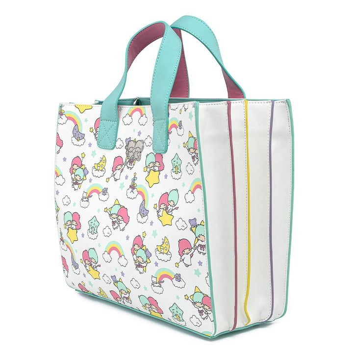 Loungefly Sanrio Twin Stars Regenbogen-Handtasche