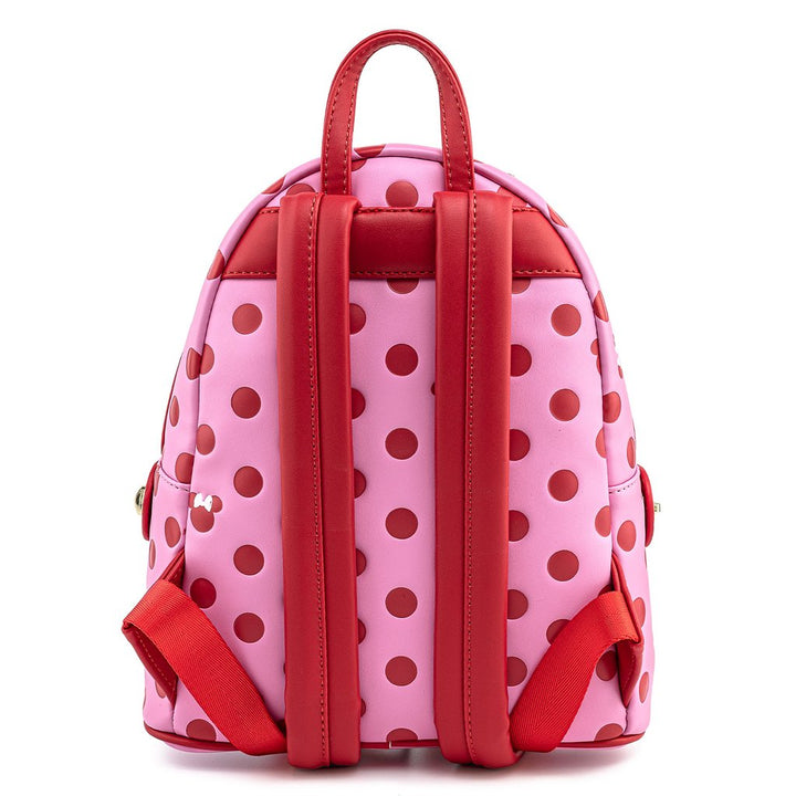 Loungefly Disney Minnie Mouse Pink Bow 2 in 1 Mini Backpack/Waist Pack (WDBK1441)