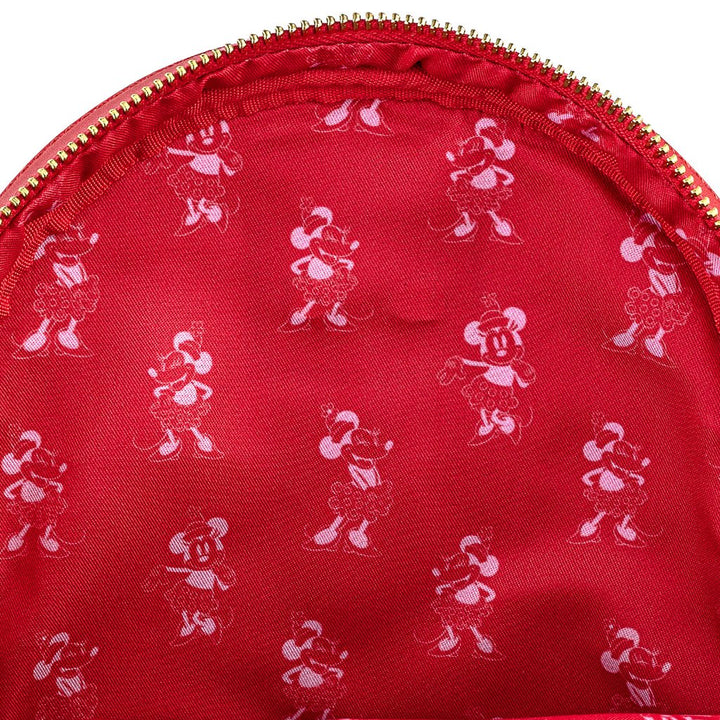Loungefly Disney Minnie Mouse Pink Bow 2 in 1 Mini Backpack/Waist Pack (WDBK1441)