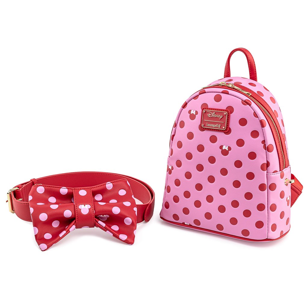 Loungefly Disney Minnie Mouse 2 in 1 Mini Backpack Waist Pack