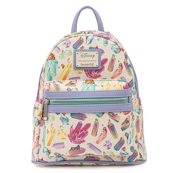 Loungefly Disney Crystal Sidekicks AOP Mini-Rucksack