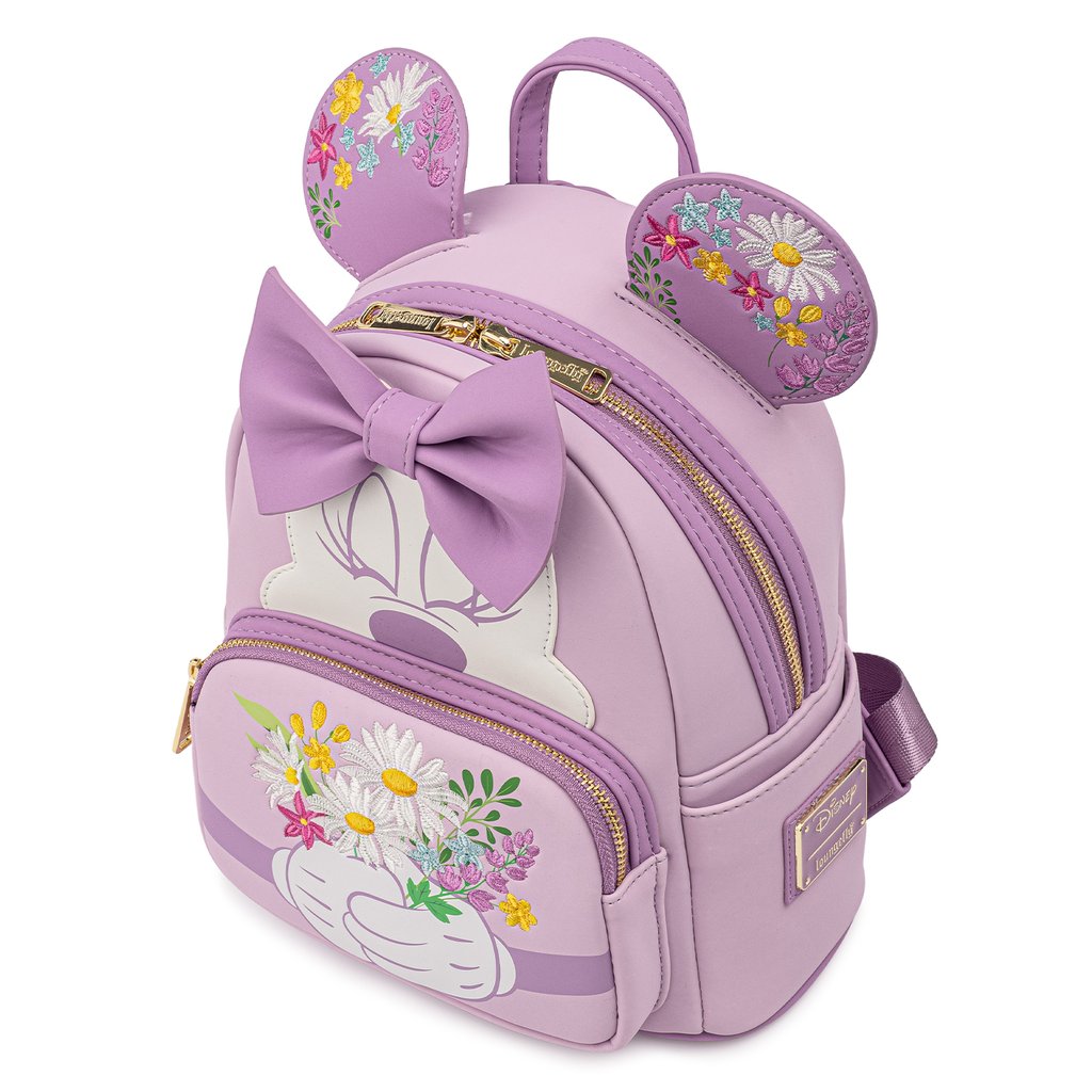 Loungefly Disney Minnie Mouse Flower Mini Backpack