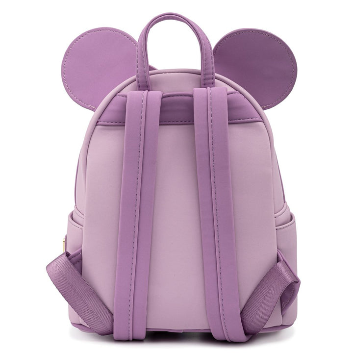 Loungefly Disney Minnie Mouse Mini-Rucksack mit Blumenmuster 