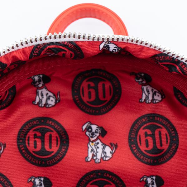 Loungefly Disney 101 Dalmatiner Mini-Rucksack zum 60. Jubiläum