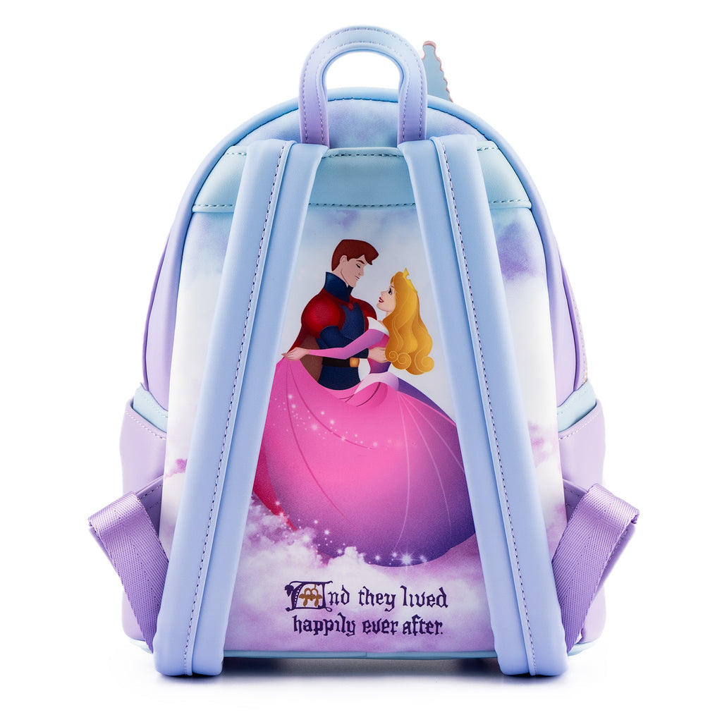 Loungefly Disney Dornröschen Aurora's Castle Mini-Rucksack