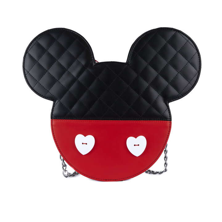 Loungefly Disney Mickey and Minnie Valentines Reversible Crossbody Bag