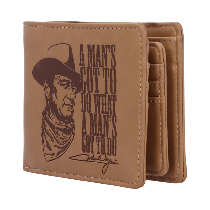 Nemesis Now B3315J7 John Wayne Wallet 10cm Brown