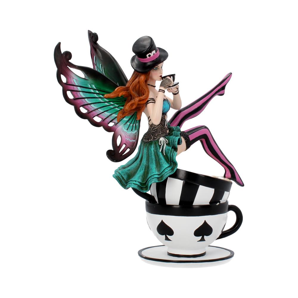 Nemesis Now B3317J7 Hatter 16cm Figurine, Resin, Teal, One Size