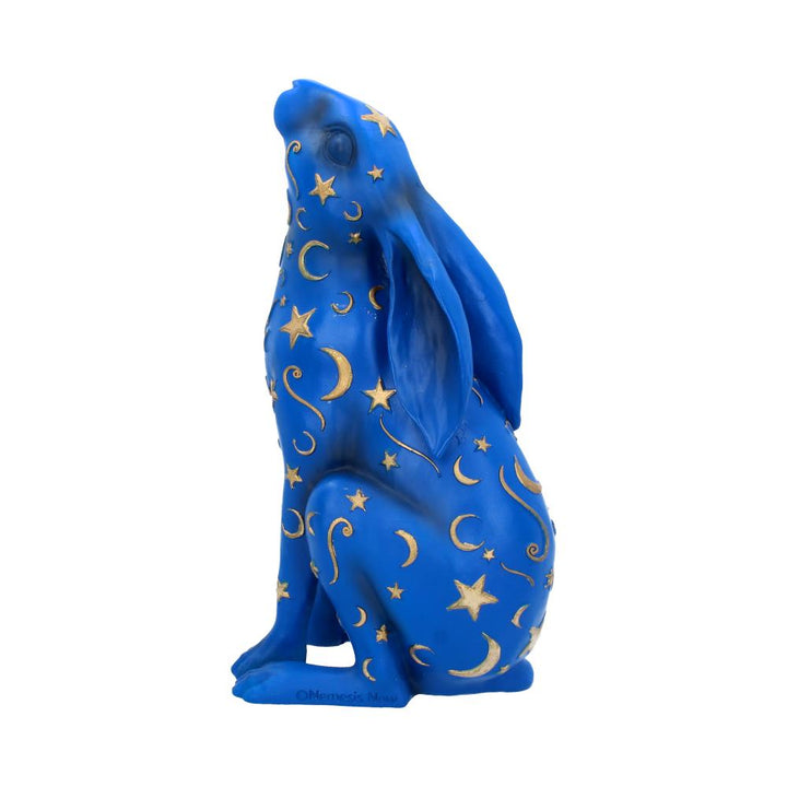 Nemesis Now Lepus Hare Figurine, Blue, 26cm