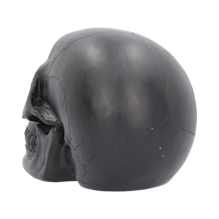 Nemesis Now Geode Skull Figurine 17cm Black, Resin