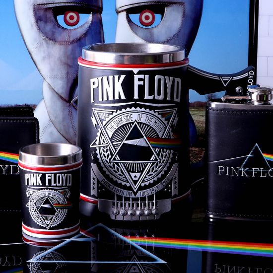 Nemesis Now B4888P9 Pink Floyd Darkside of The Moon Tour Tankard, Black, One Size