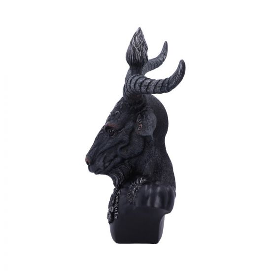 Nemesis Now Celestial Black and Silver Baphomet Bust - Resin Sculpture 4