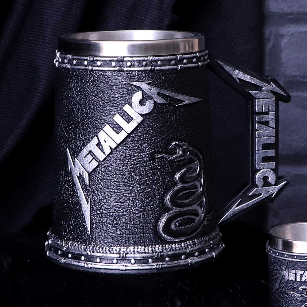 Nemesis Now B5220R0 Offiziell lizenzierter Metallica Black Album Humpen, 14,5 cm