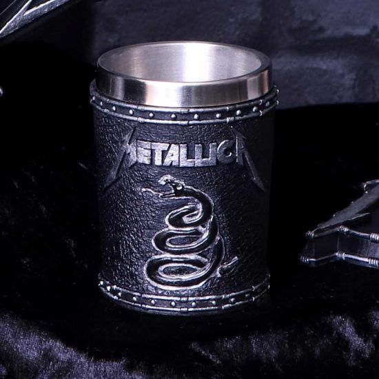 Nemesis Now Officially Licensed Metallica Black Album Shot Glass
