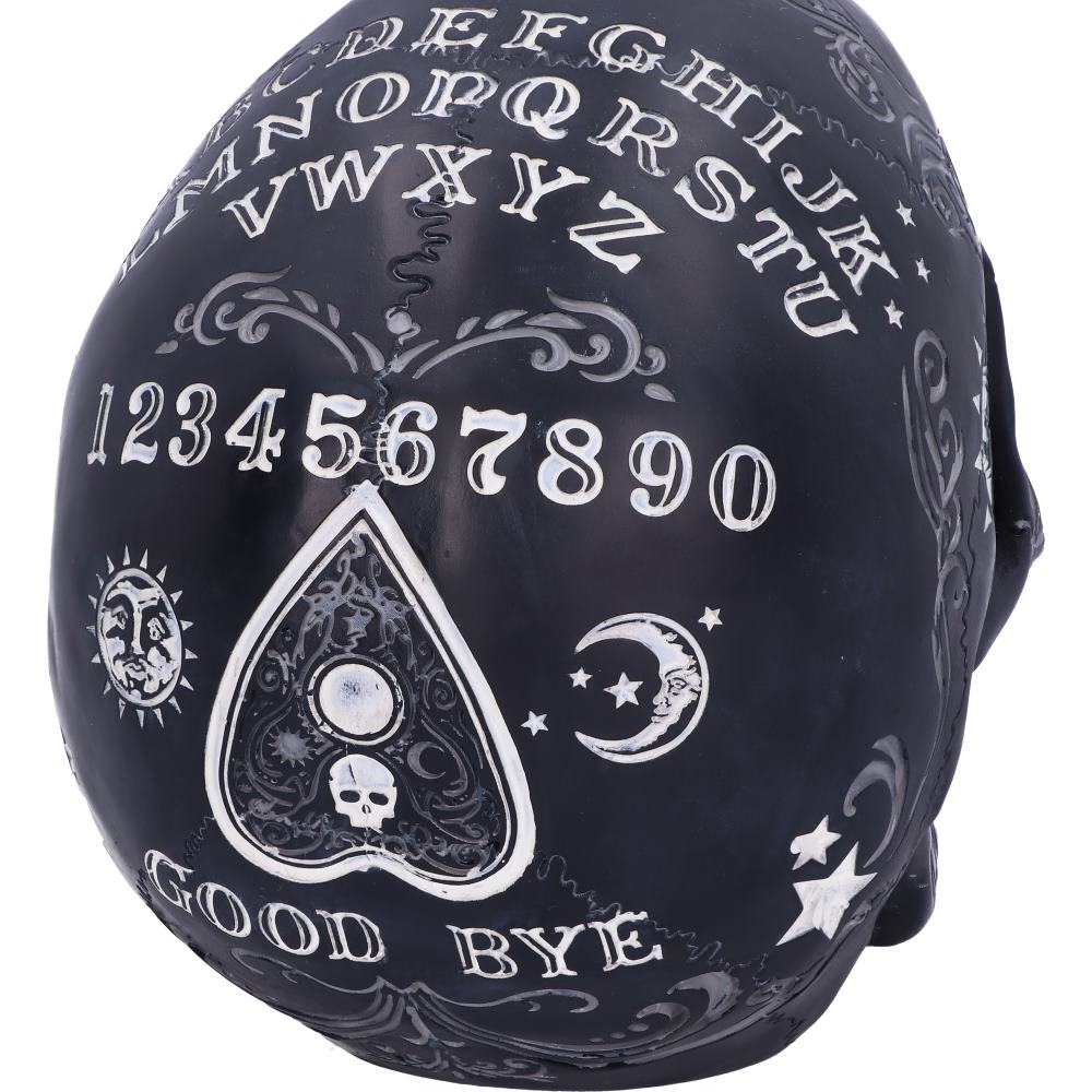 Nemesis Now Spirit Ouija Talking Board Totenkopf-Ornament, Schwarz, 20 cm