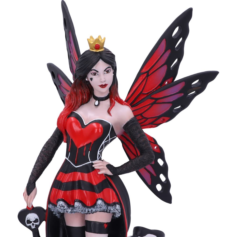 Nemesis Now Wonderland Fairies - Queen of Hearts Resin Figurine 6