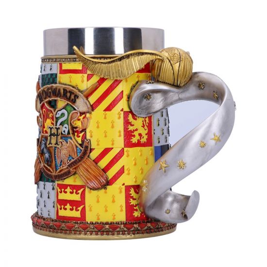 Nemesis Now Harry Potter Golden Snitch Quidditch Collectible Tankard, Resin, Yellow, 15.5cm