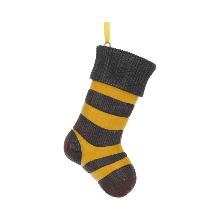 Nemesis Now Officially Licensed Harry Potter Hufflepuff Stocking Hanging Ornamen