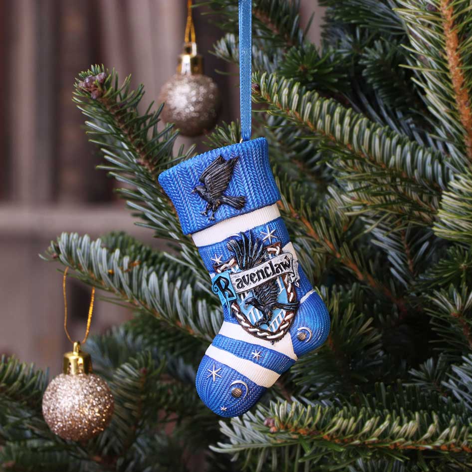 Nemesis Now Officially Licensed Harry Potter Ravenclaw Stocking Hanging Ornament