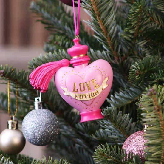 Nemesis Now Harry Potter Love Potion Hängendes Ornament, Rosa, 9 cm