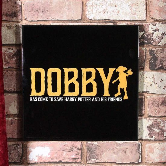 Nemesis Now House Elf Dobby Save Harry Potter Kristallklares Bild, Schwarz,