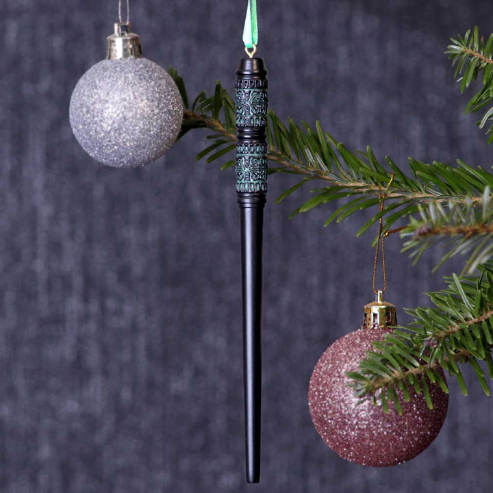 Nemesis Now Harry Potter Snape's Wand Hanging Ornament, Black, 15.5cm