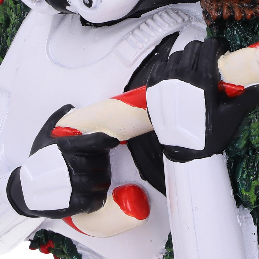 Nemesis Now Stormtrooper Wreath Hanging Ornament 9cm, White (B5695U1)