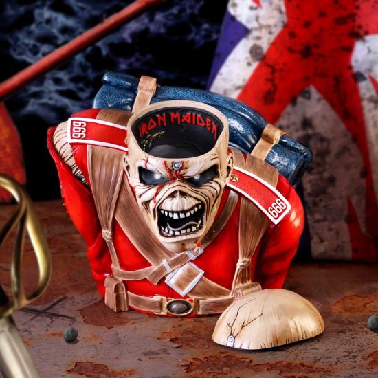 Nemesis Now Iron Maiden The Trooper Bust Box 26.5cm, Red