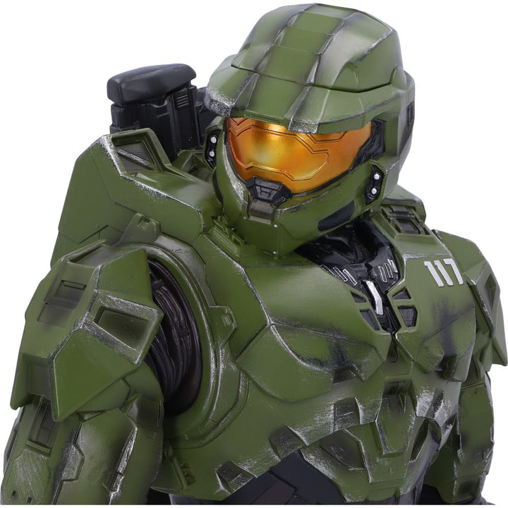 Nemesis Now Halo Master Chief Bust Box 30cm, Green